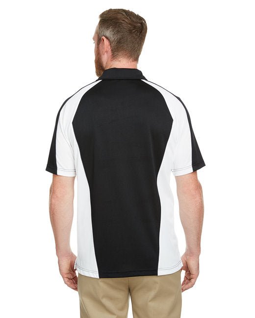 Harriton Men's Advantage Snag Protection Plus IL Colorblock Polo - Custom Craft Solution