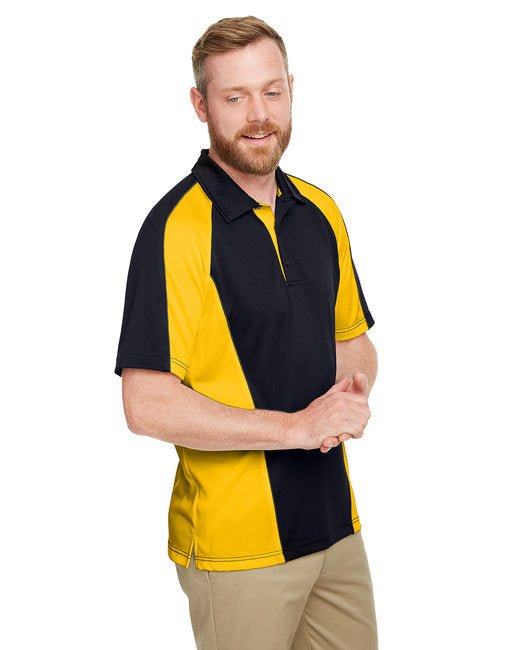 Harriton Men's Advantage Snag Protection Plus IL Colorblock Polo - Custom Craft Solution