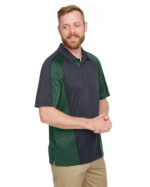 Harriton Men's Advantage Snag Protection Plus IL Colorblock Polo - Custom Craft Solution