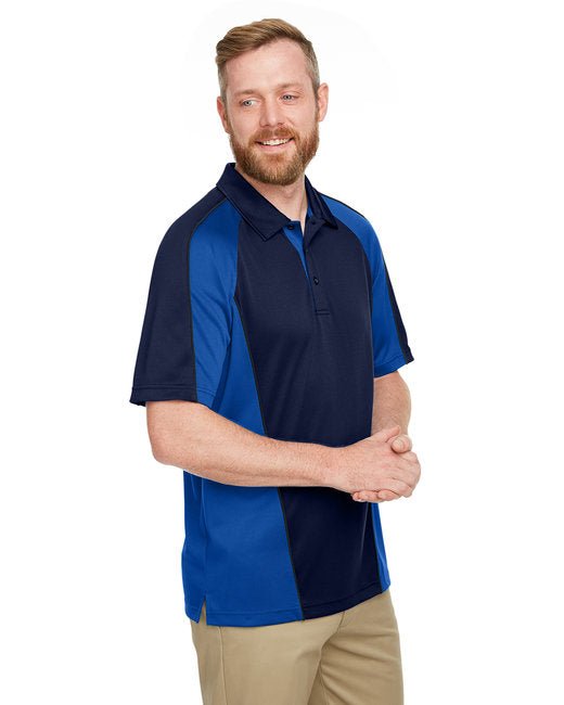 Harriton Men's Advantage Snag Protection Plus IL Colorblock Polo - Custom Craft Solution