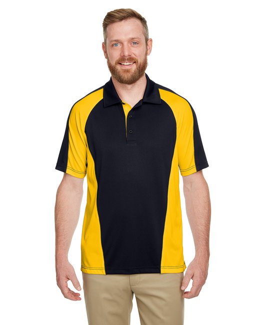 Harriton Men's Advantage Snag Protection Plus IL Colorblock Polo - Custom Craft Solution