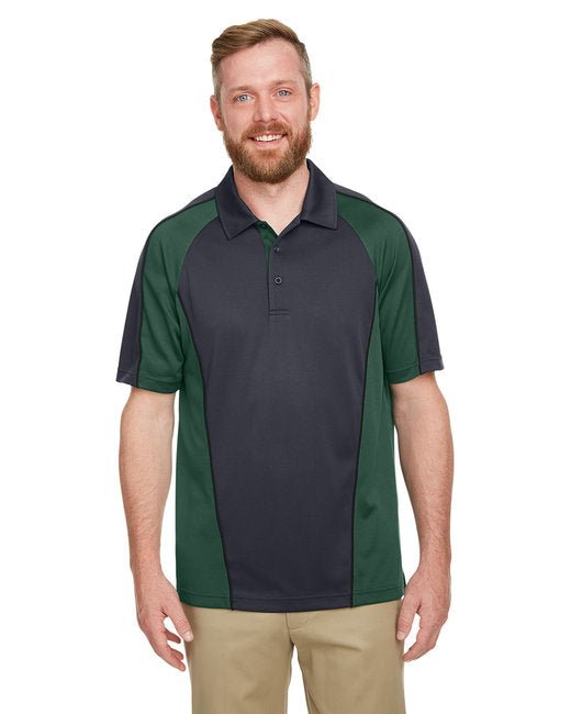 Harriton Men's Advantage Snag Protection Plus IL Colorblock Polo - Custom Craft Solution
