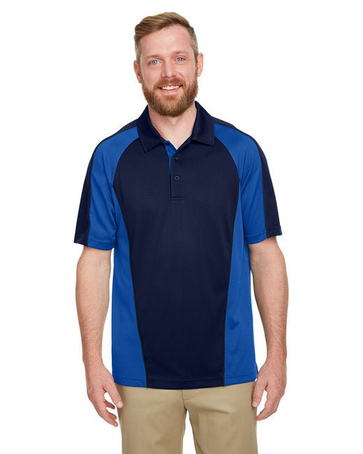 Harriton Men's Advantage Snag Protection Plus IL Colorblock Polo - Custom Craft Solution
