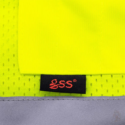 1201/1202 Class 2 Premium Heavy Duty Multi - Pocket Vest - custom safety vests tag detail
