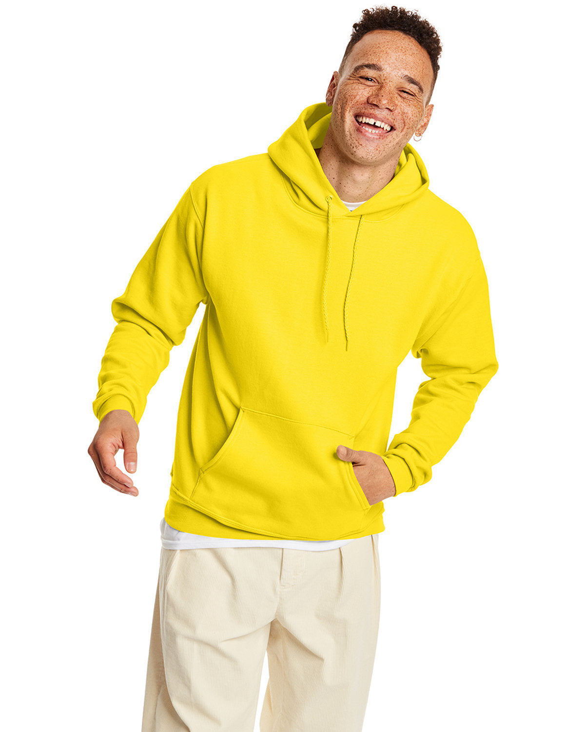 Hanes Unisex Ecosmart Puller Hooded Sweatshirt