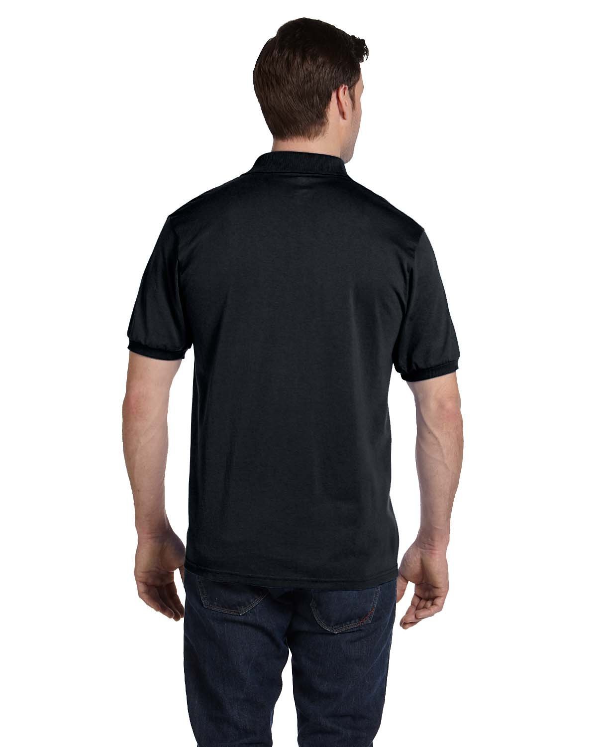 Hanes Adult EcoSmart® Jersey Knit Polo - Custom Craft Solution