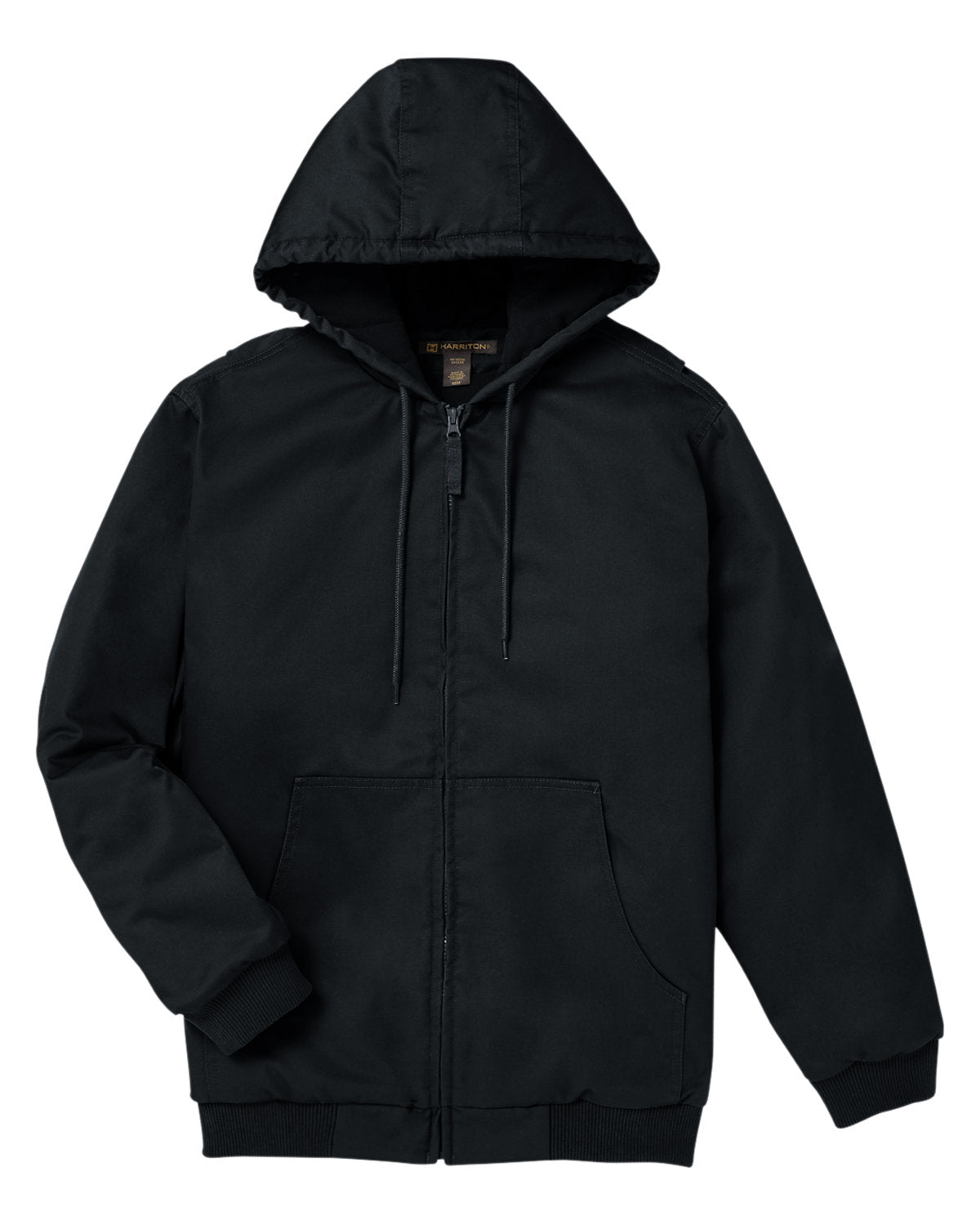 Harriton Unisex ClimaBloc® Heavyweight Hooded Full-Zip Jacket