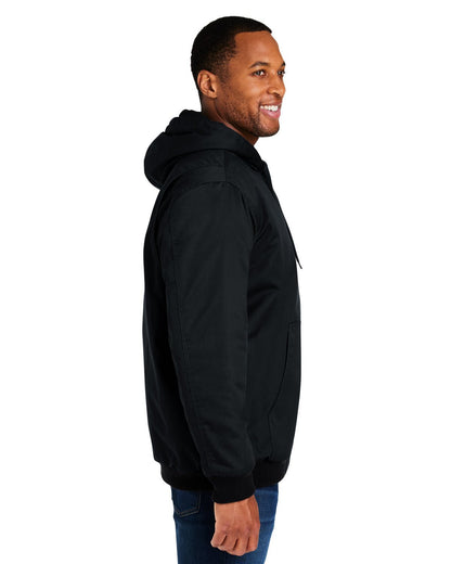 Harriton Unisex ClimaBloc® Heavyweight Hooded Full - Zip Jacket - Custom Craft Solution