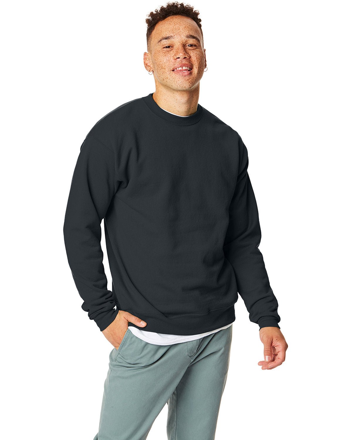 Hanes Unisex Ecosmart® Crewneck Sweatshirt - Custom Craft Solution