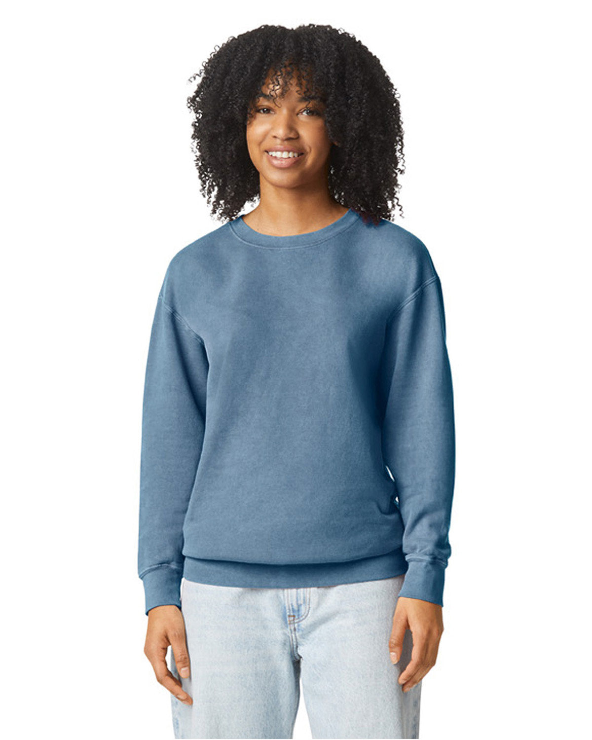 Comfort Color Unisex Lightweight Cotton Crewneck Sweatshirt - Custom Craft Solution