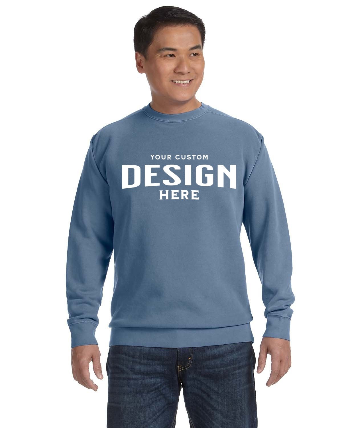 Comfort Colors Adult Crewneck Sweatshirt - Custom Craft Solution