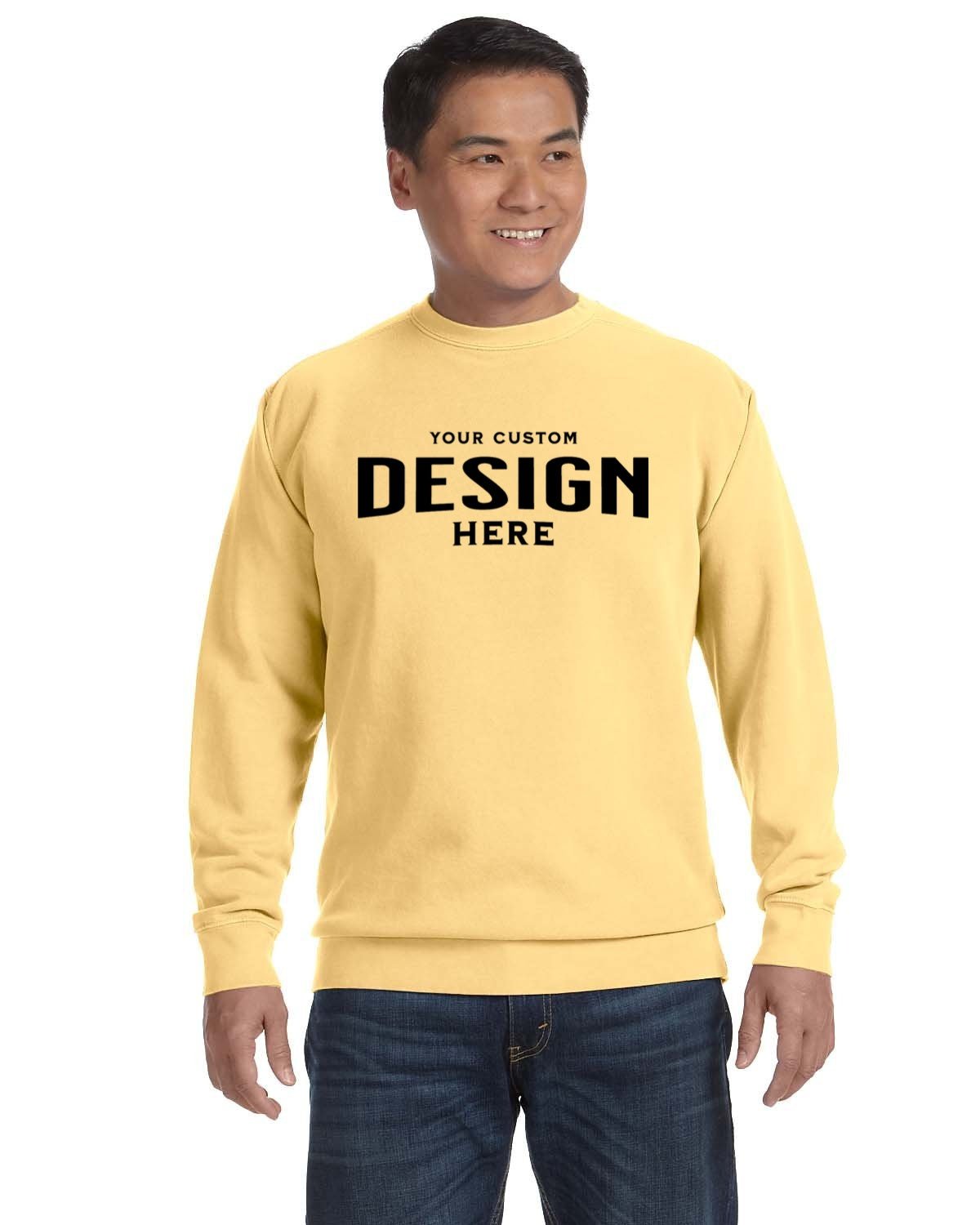 Comfort Colors Adult Crewneck Sweatshirt - Custom Craft Solution