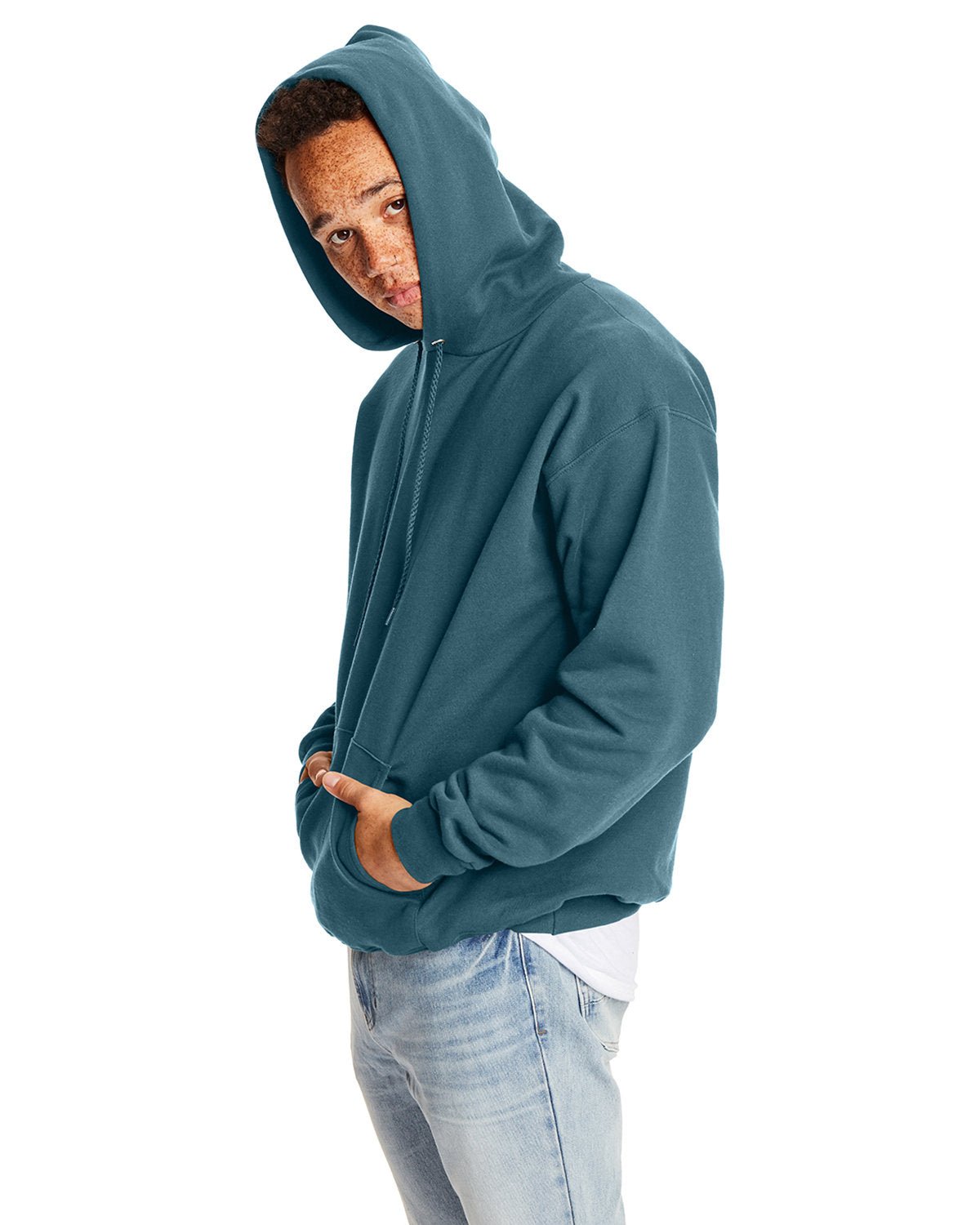 Hanes Adult ultimate Cotton Pullover Hooded Sweatshirt - Custom Craft Solution