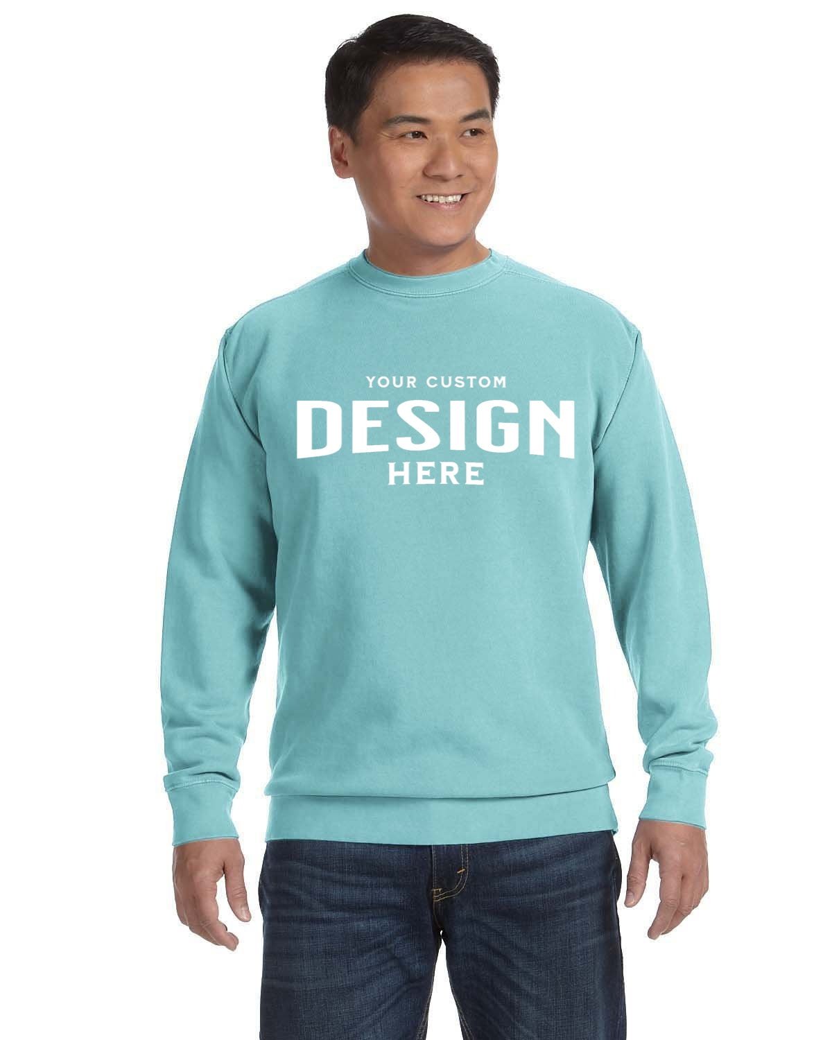 Comfort Colors Adult Crewneck Sweatshirt - Custom Craft Solution