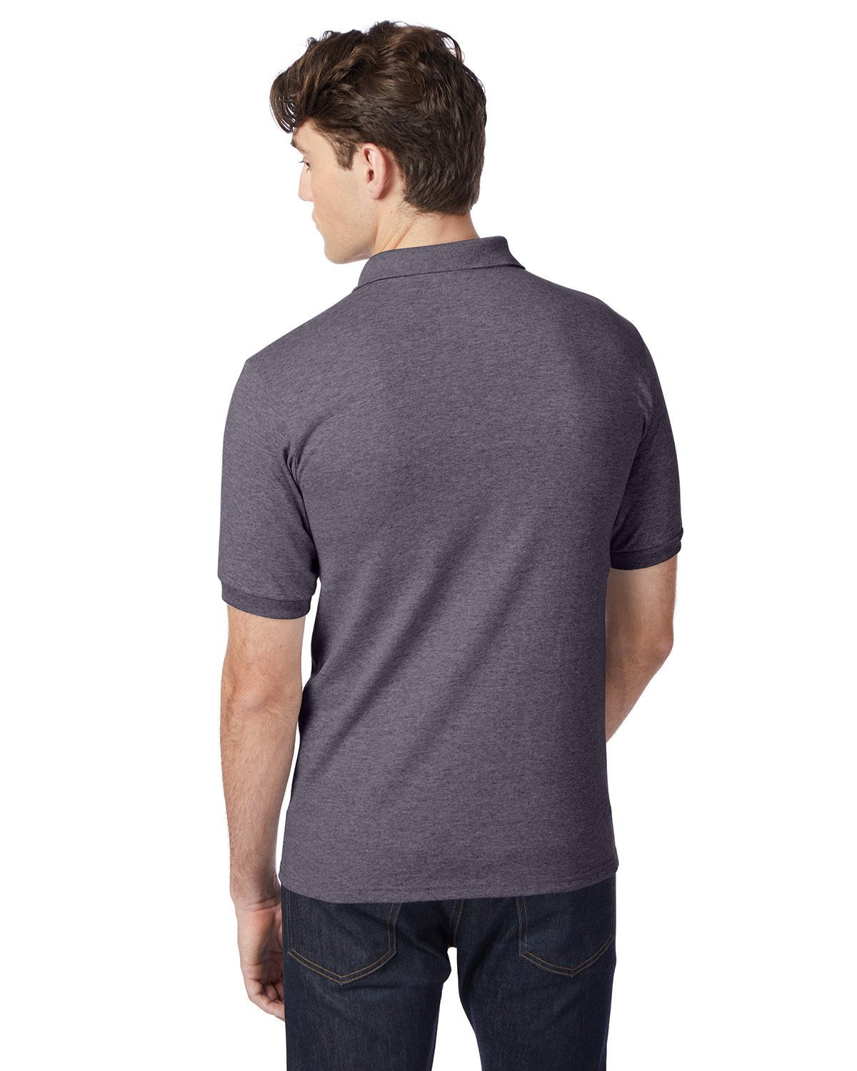 Hanes Adult EcoSmart® Jersey Knit Polo - Custom Craft Solution