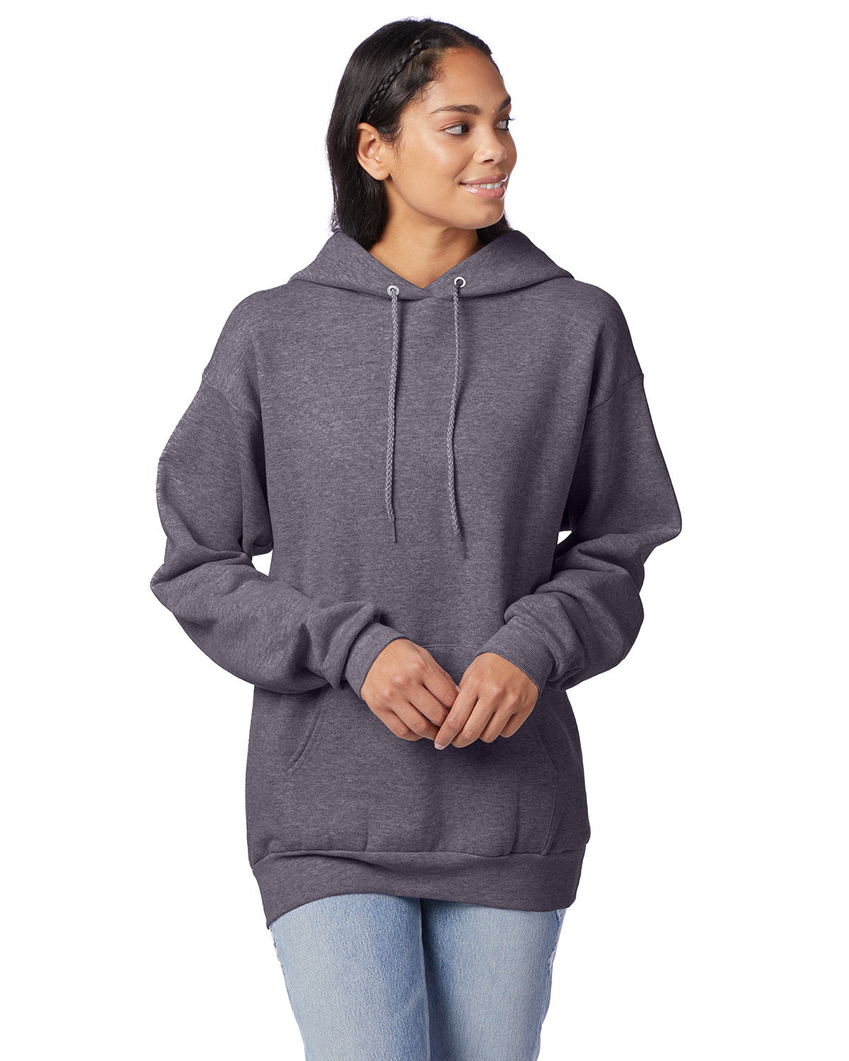 Hanes Unisex Ecosmart Puller Hooded Sweatshirt