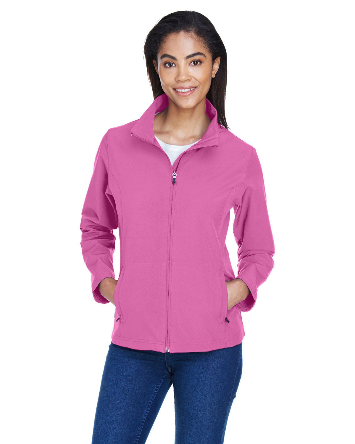 Team 365 Women's Leader Soft Shell Jacket - Custom Craft Solution