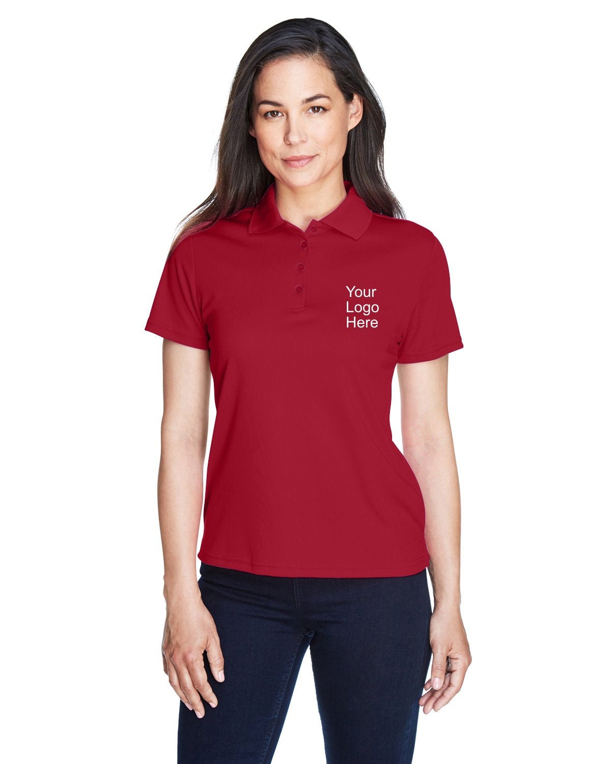 CORE365 Ladies' Origin Performance Piqué Polo - Custom Craft Solution