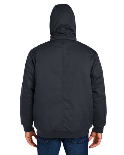 Harriton Unisex ClimaBloc® Heavyweight Hooded Full-Zip Jacket