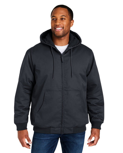 Harriton Unisex ClimaBloc® Heavyweight Hooded Full - Zip Jacket - Custom Craft Solution