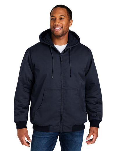 Harriton Unisex ClimaBloc® Heavyweight Hooded Full - Zip Jacket - Custom Craft Solution