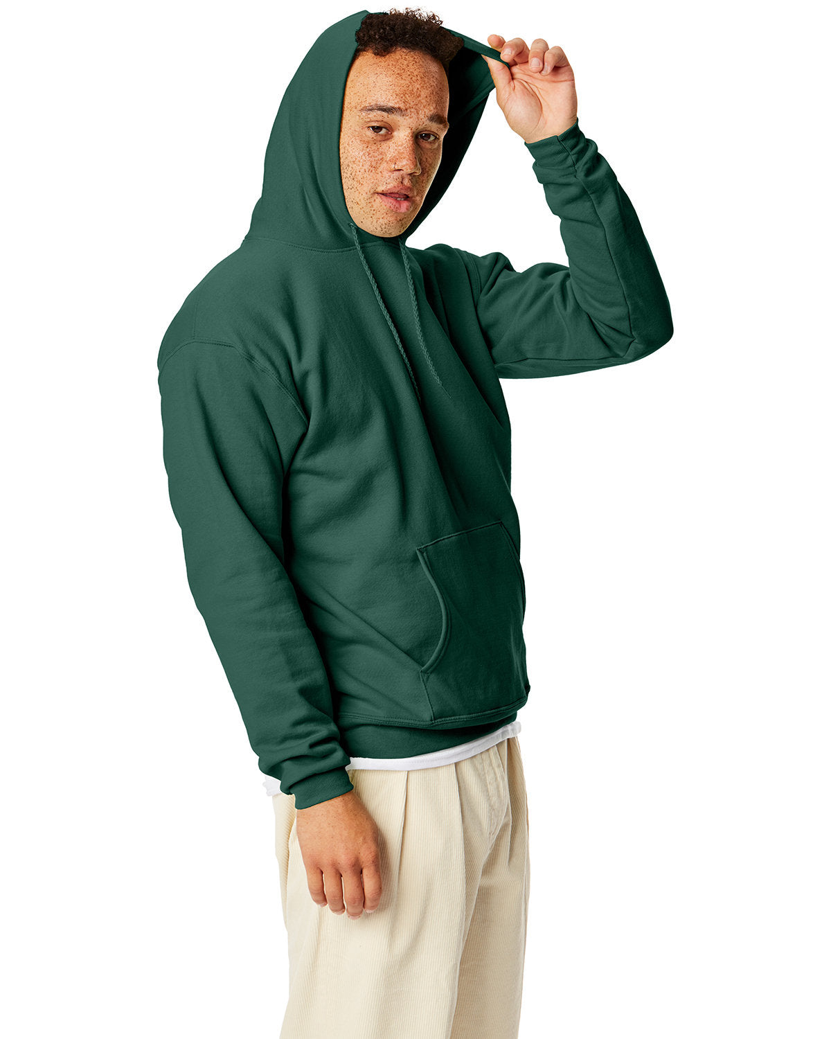 Hanes Unisex Ecosmart Puller Hooded Sweatshirt