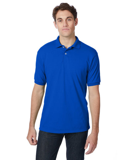 Hanes Adult EcoSmart® Jersey Knit Polo - Custom Craft Solution