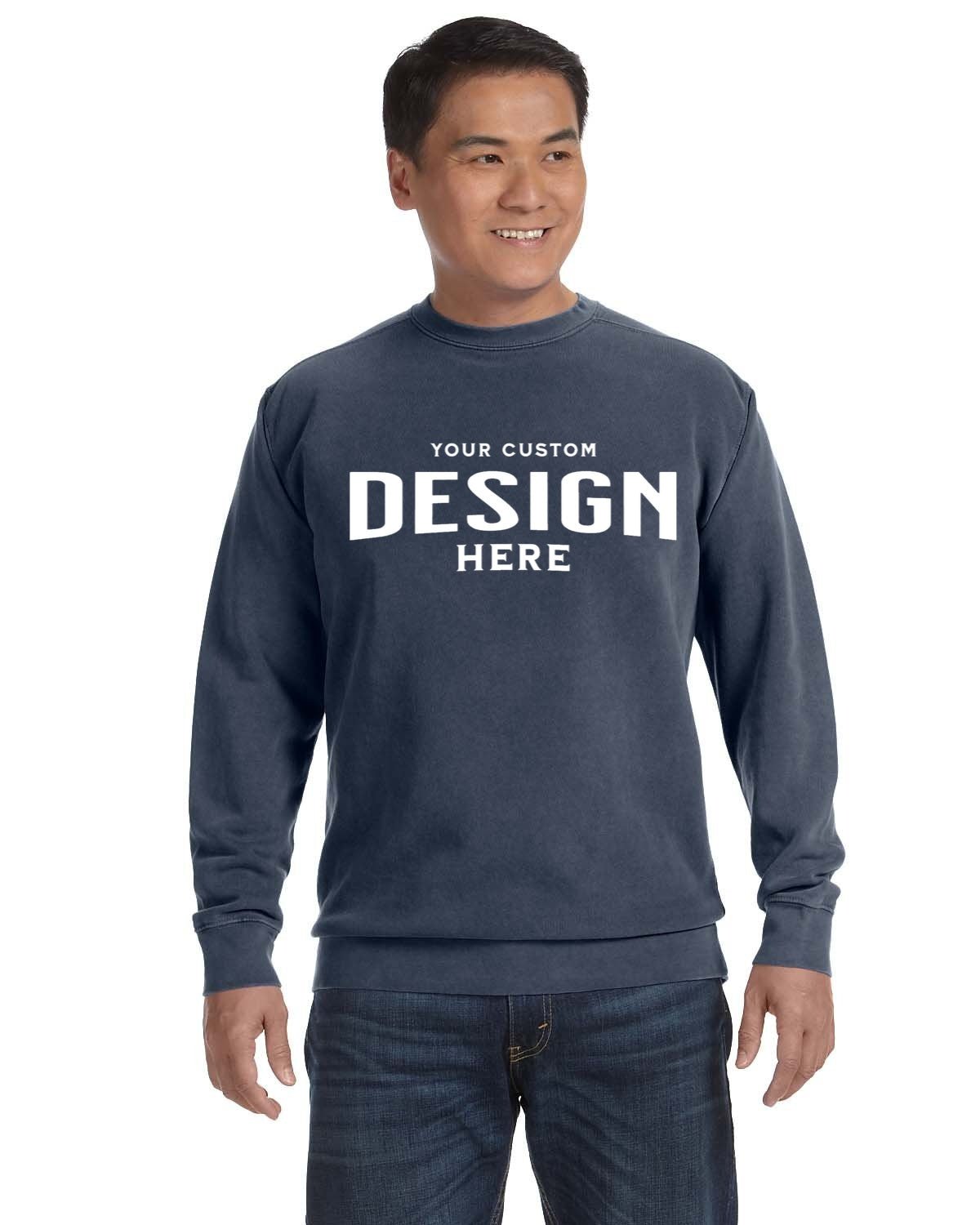 Comfort Colors Adult Crewneck Sweatshirt - Custom Craft Solution