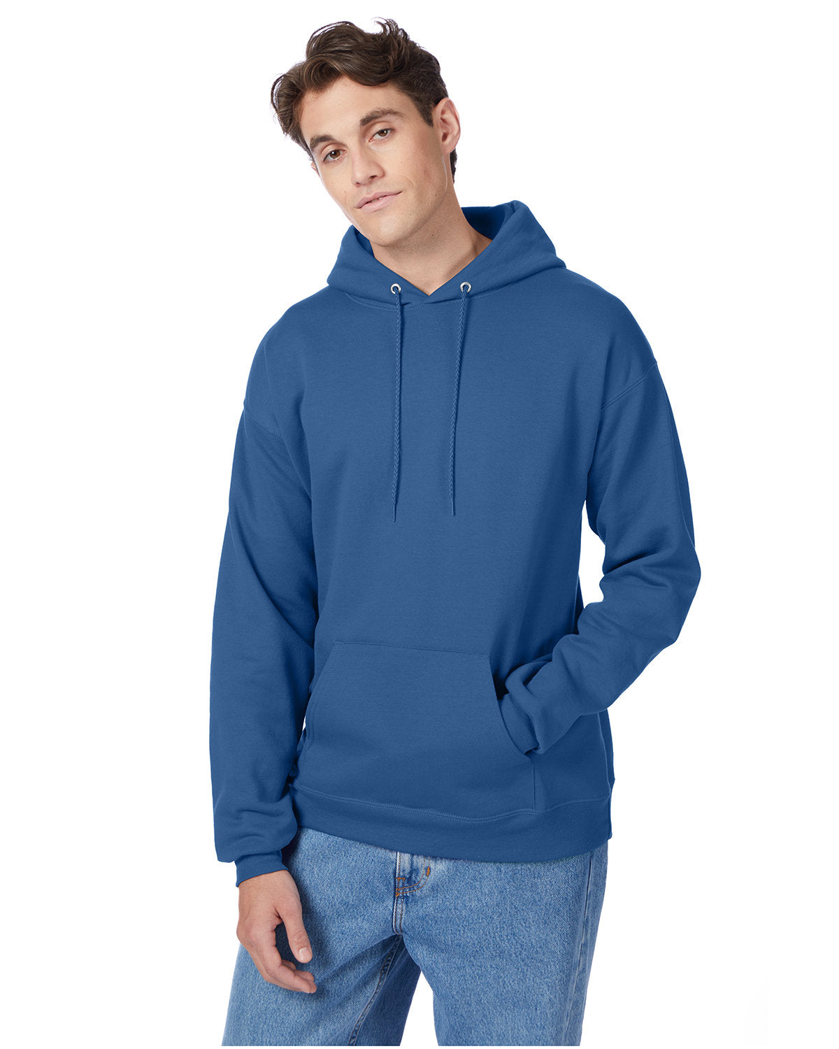 Hanes Unisex Ecosmart Puller Hooded Sweatshirt