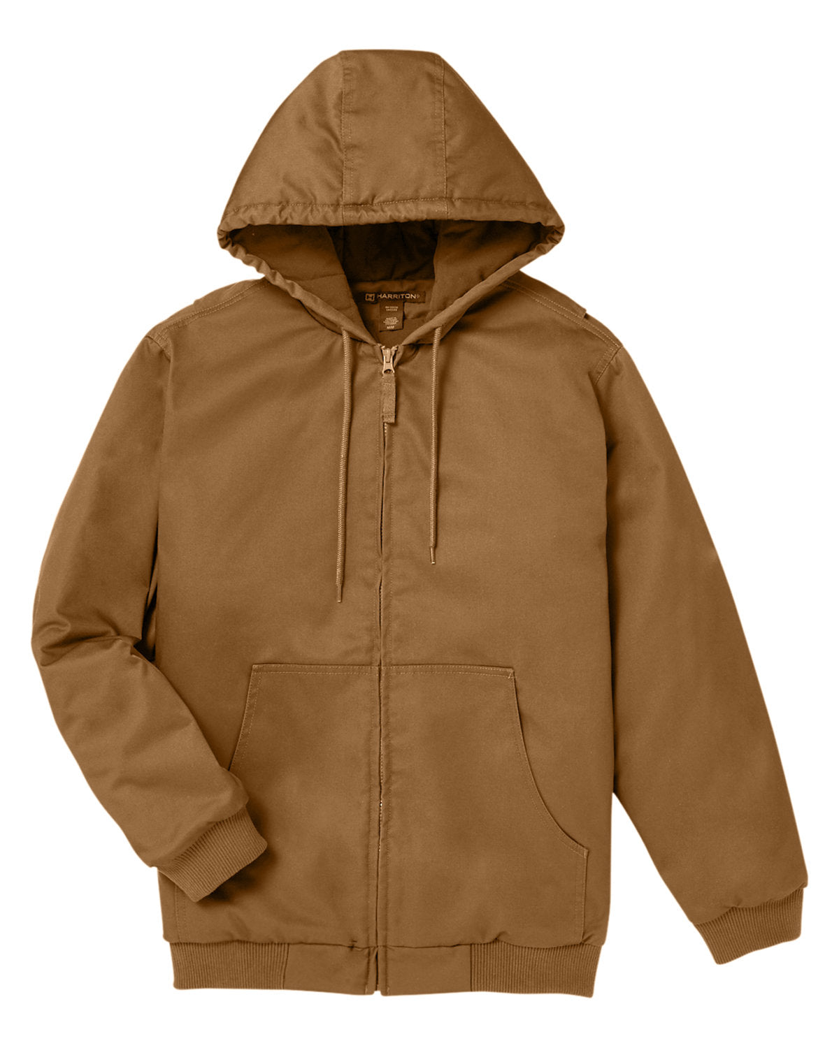 Harriton Unisex ClimaBloc® Heavyweight Hooded Full-Zip Jacket