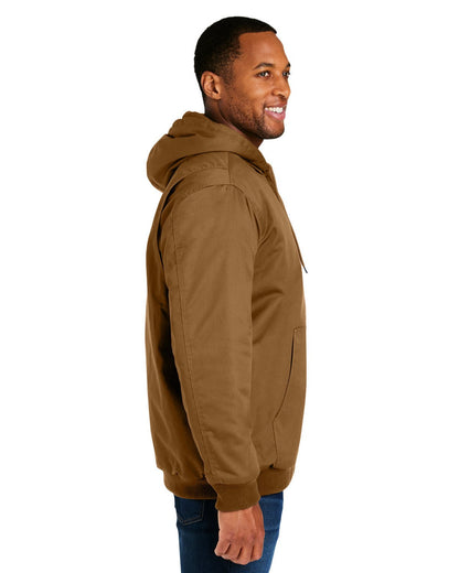 Harriton Unisex ClimaBloc® Heavyweight Hooded Full - Zip Jacket - Custom Craft Solution