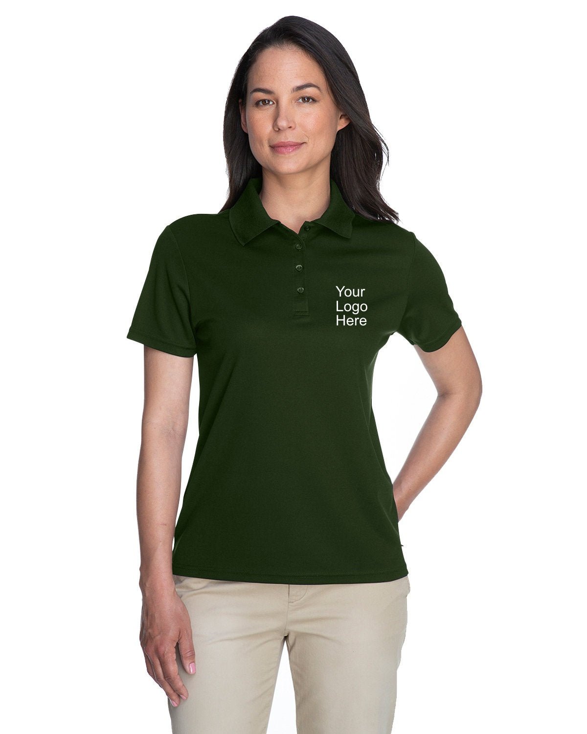 CORE365 Ladies' Origin Performance Piqué Polo - Custom Craft Solution