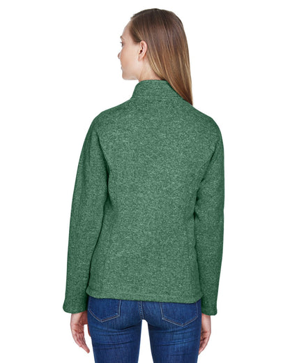 Devon & Jones Ladies' Bristol Full - Zip Sweater Fleece Jacket - Custom Craft Solution