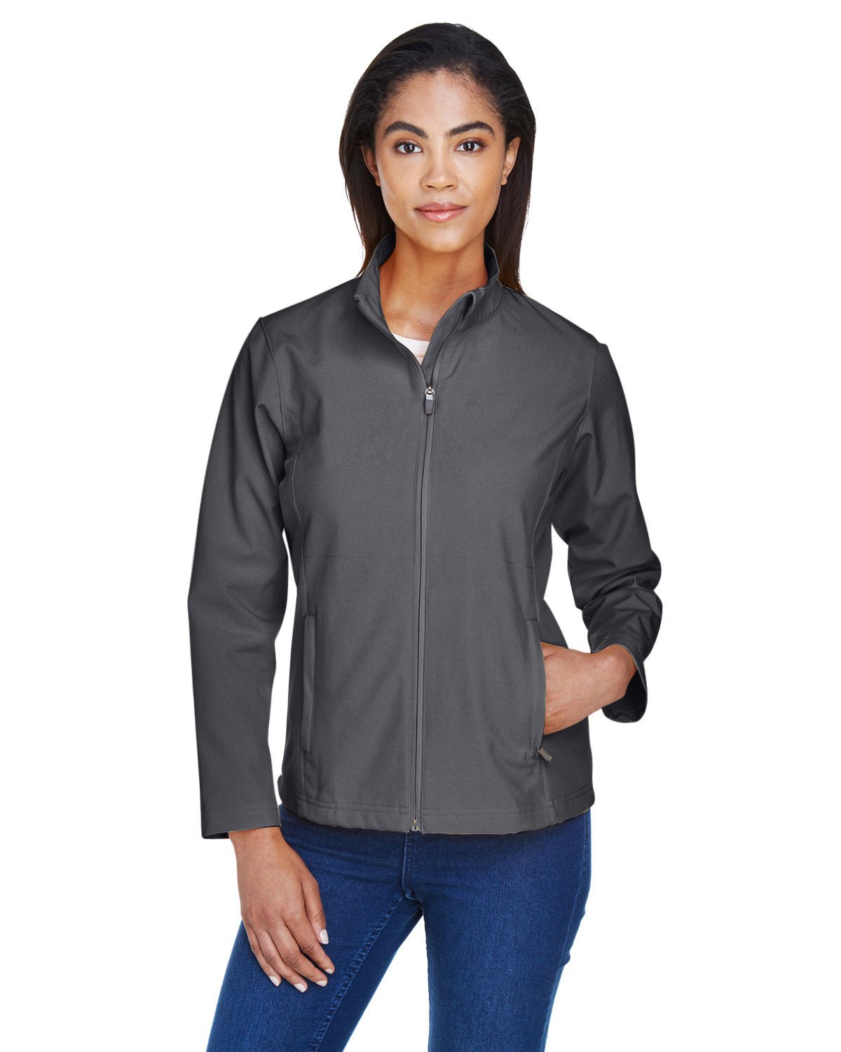 Team 365 Women's Leader Soft Shell Jacket - Custom Craft Solution