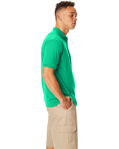 Hanes Adult EcoSmart® Jersey Knit Polo