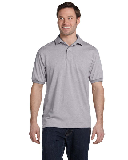 Hanes Adult EcoSmart® Jersey Knit Polo - Custom Craft Solution