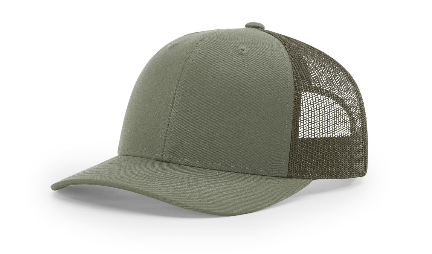 Custom Richardson 112 Trucker Hats - Loden