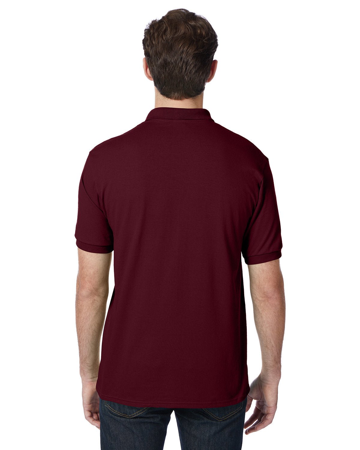 Hanes Adult EcoSmart® Jersey Knit Polo - Custom Craft Solution