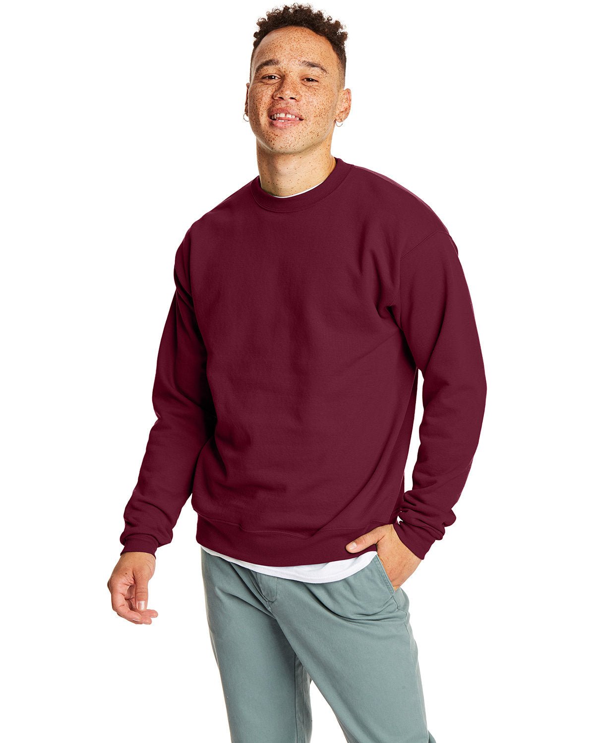 Hanes Unisex Ecosmart® Crewneck Sweatshirt - Custom Craft Solution