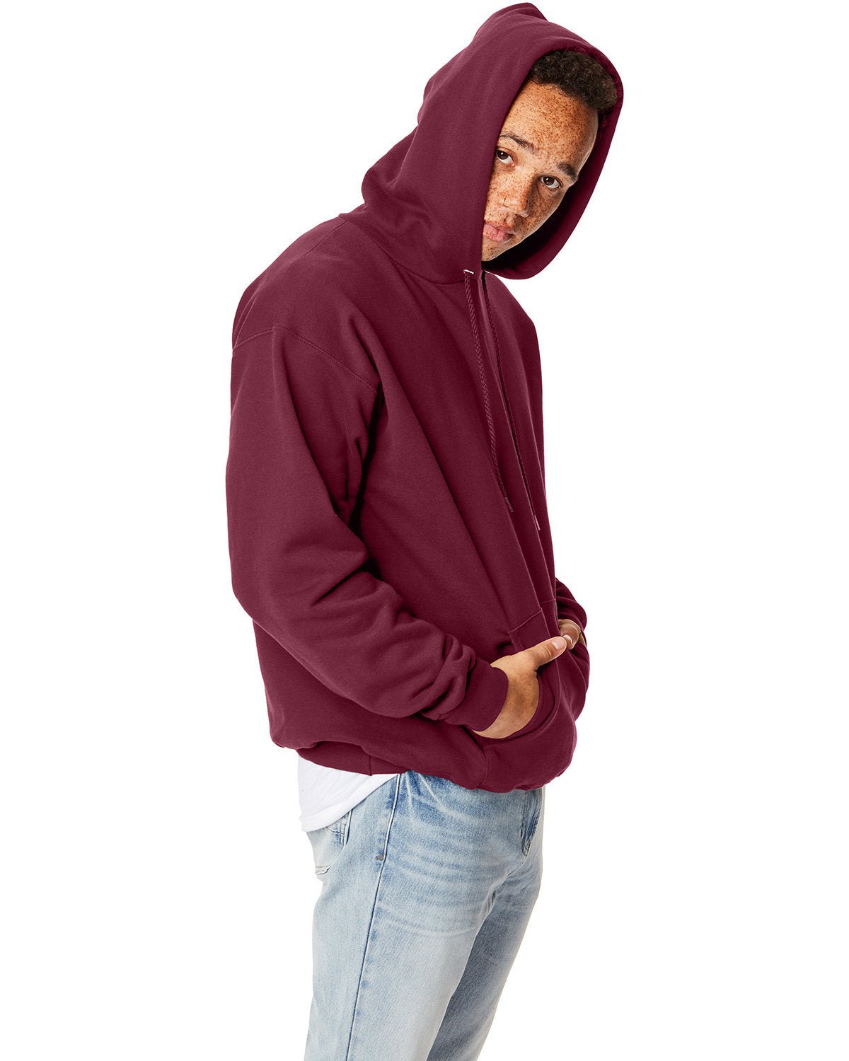 Hanes Adult ultimate Cotton Pullover Hooded Sweatshirt - Custom Craft Solution