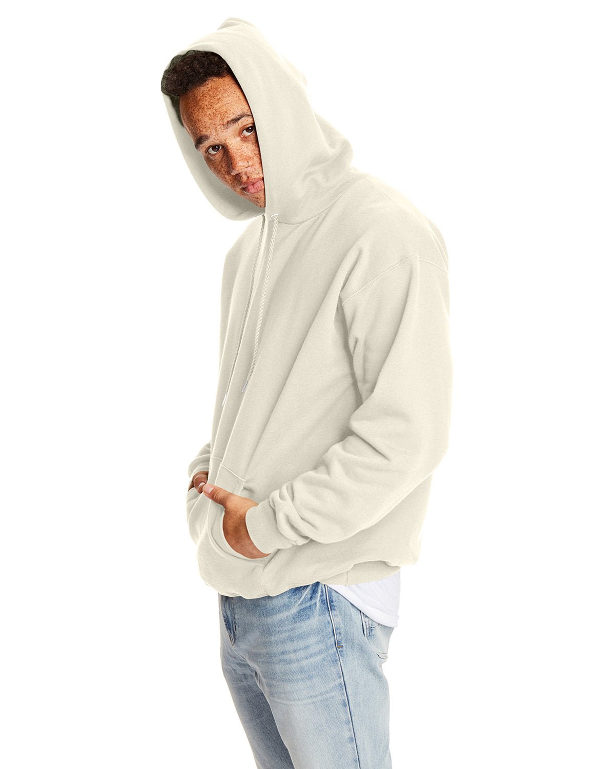 Hanes Adult ultimate Cotton Pullover Hooded Sweatshirt - Custom Craft Solution