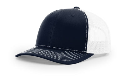 Custom Richardson 112 Trucker Hats - Navy White