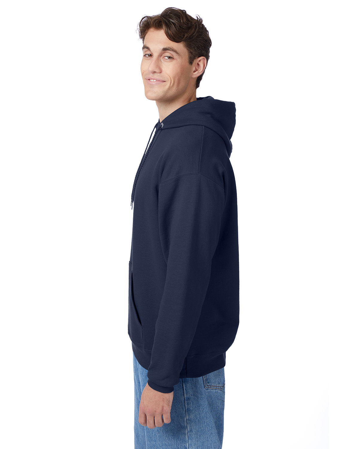 Hanes Unisex Ecosmart Puller Hooded Sweatshirt