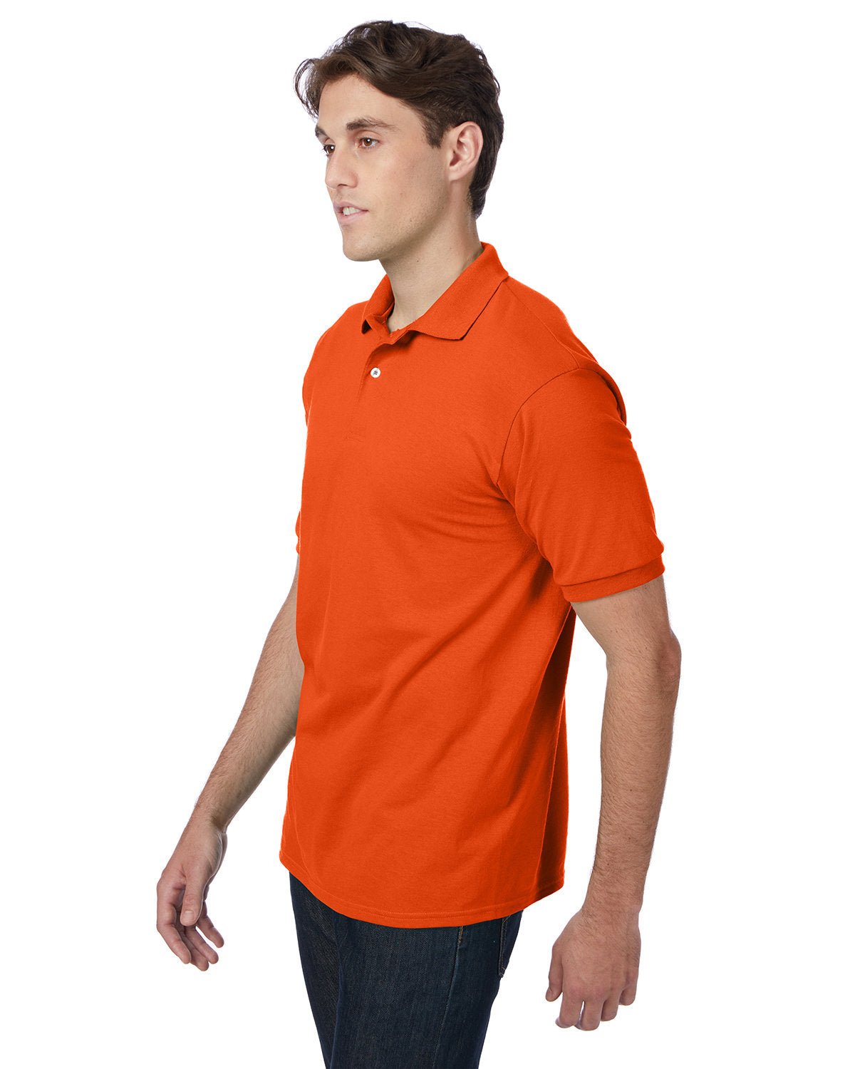 Hanes Adult EcoSmart® Jersey Knit Polo - Custom Craft Solution