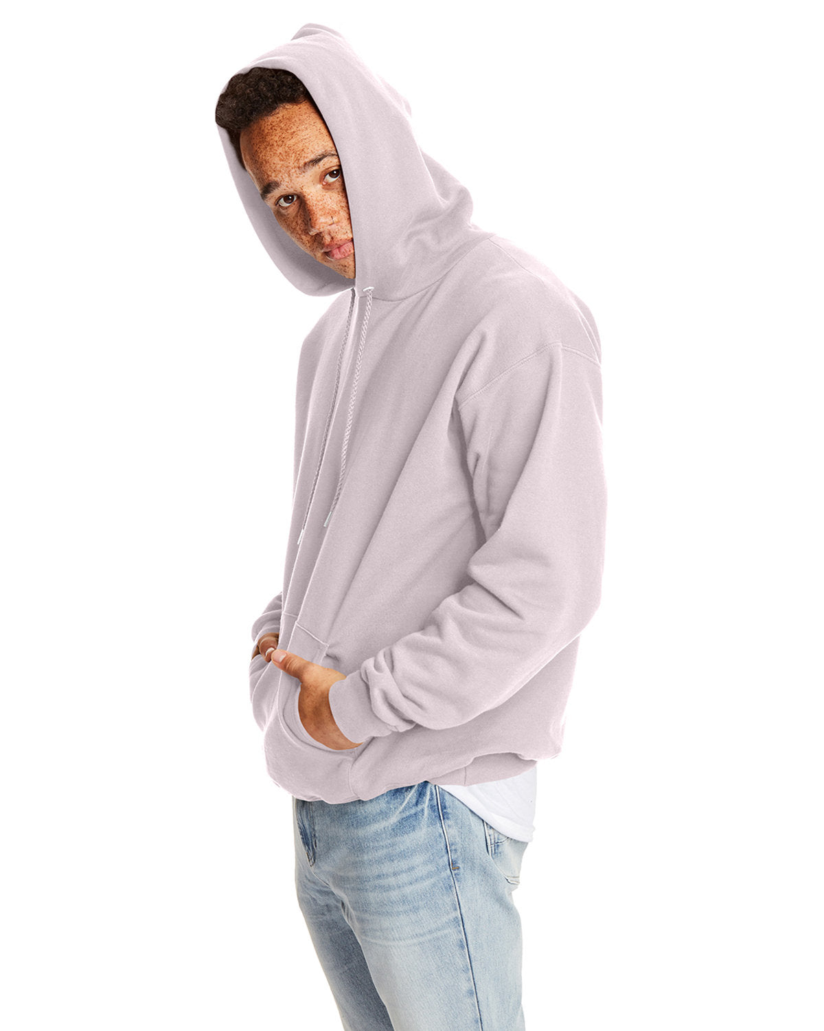 Hanes Adult ultimate Cotton Pullover Hooded Sweatshirt