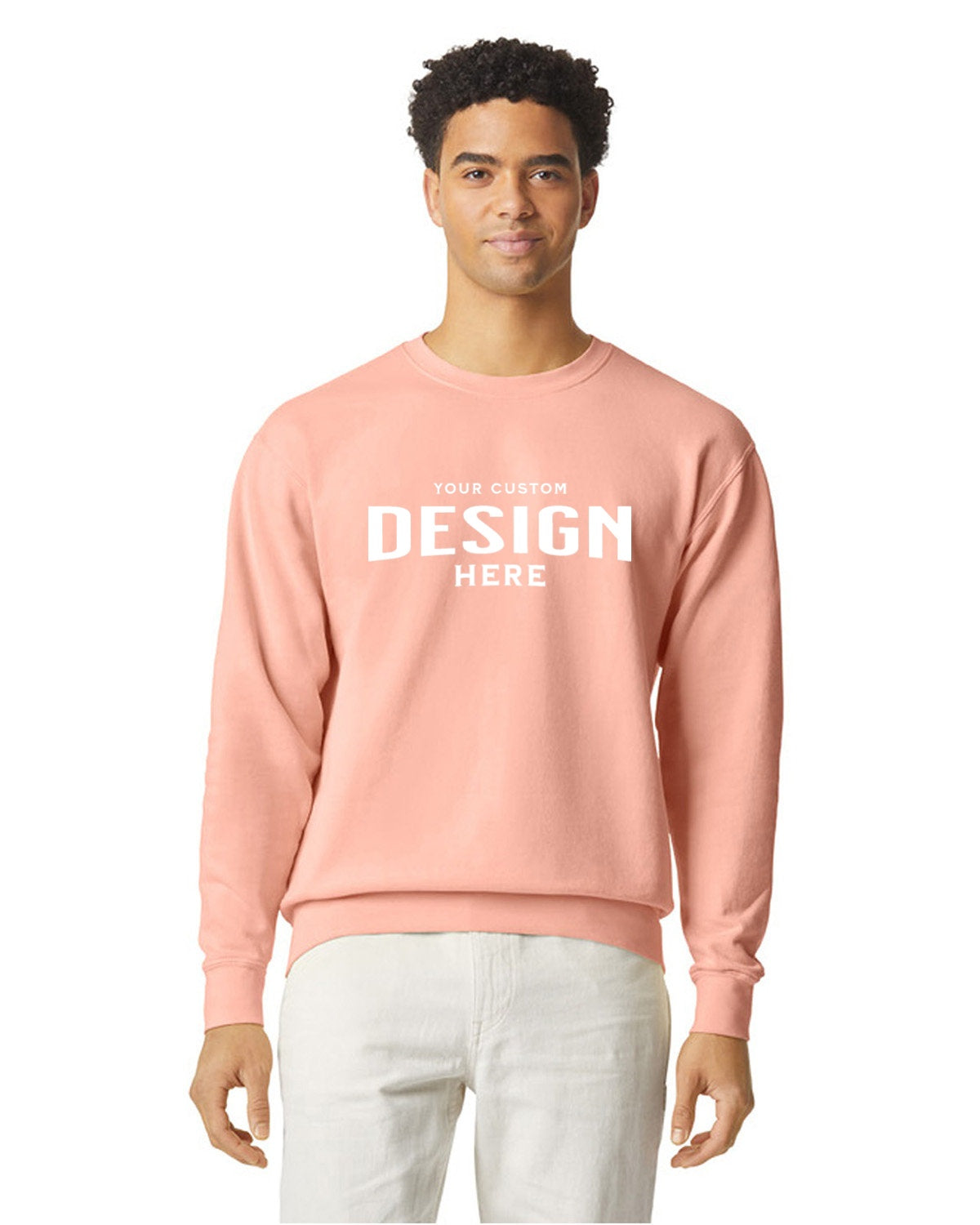 Comfort Color Unisex Lightweight Cotton Crewneck Sweatshirt