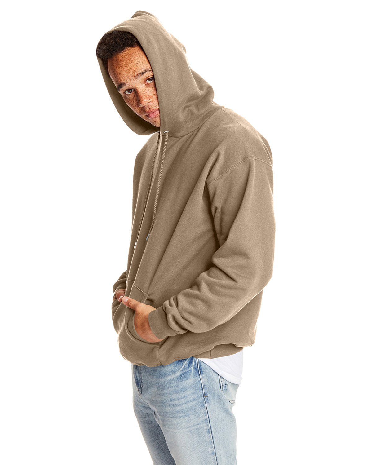 Hanes Adult ultimate Cotton Pullover Hooded Sweatshirt - Custom Craft Solution