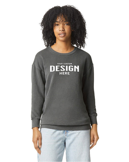 Comfort Color Unisex Lightweight Cotton Crewneck Sweatshirt - Custom Craft Solution