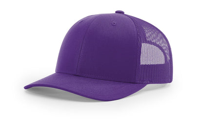 Custom Richardson 112 Trucker Hats - Purple