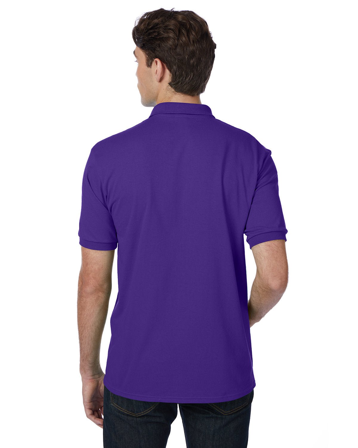 Hanes Adult EcoSmart® Jersey Knit Polo - Custom Craft Solution